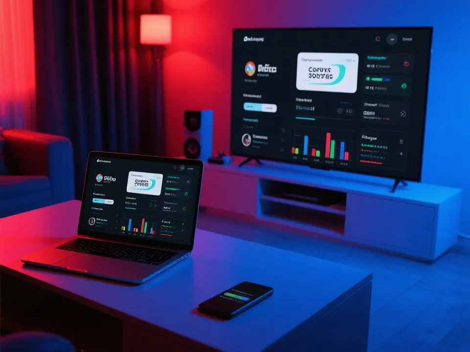 世界杯多终端观赛示意图